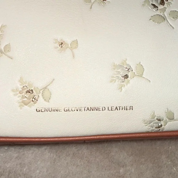 Limited Disney x Coach Minnie Mouse Kisslock Bag Cream & Pink Floral Print New! - Picture 17 of 17